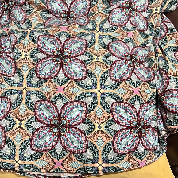 Renee C Galinda Printed Maxi Skirt size large brand new without tags - Picture 2 of 2